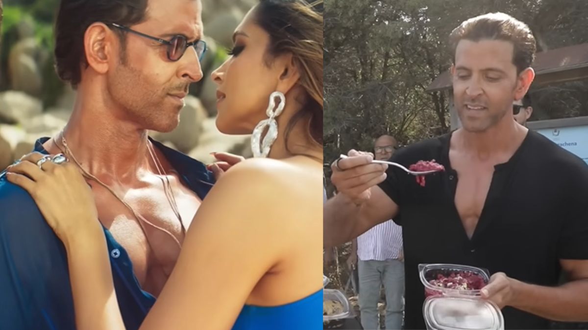 fighter-bts-video-hrithik-roshan-priceless-reaction-as-he-ends-14-month-sweet-strike-post-ishq-jaisa-kuch-shoot